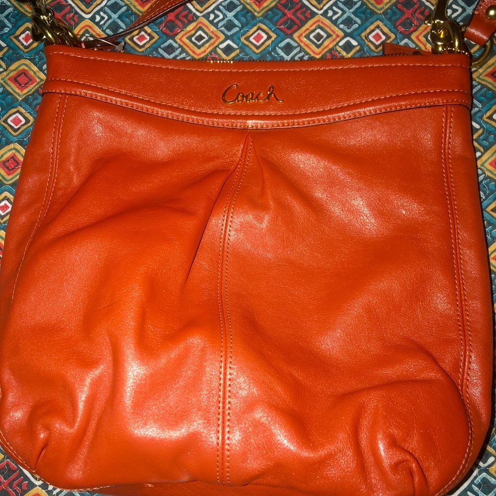 Authentic Coach vintage style 2 way handbag